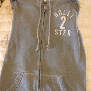 Hollister zip up hoodie